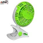 Alpha Home Portable Mini Clip Fan Or Table Fan Rechargeable Battery