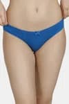 Zivame (Pack of 3) Bikini Low Rise Anti-Microbial Panty For Women - Fruit Blue Mykonos