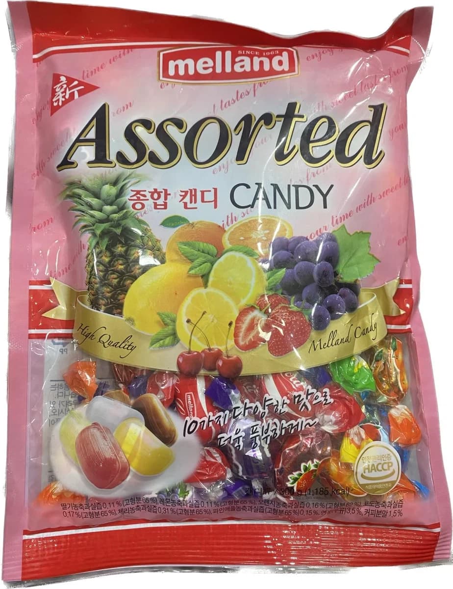 Assorted candy 300g packet