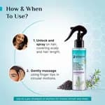 Pilgrim Korean Black Rice and Rosemary Water Spray With Biotin For Strong, Nourished Hair 200ml | Spray for Regrowth | Thicker & Stronger Hair | Sulphete & Paraben Free I For Women for Men