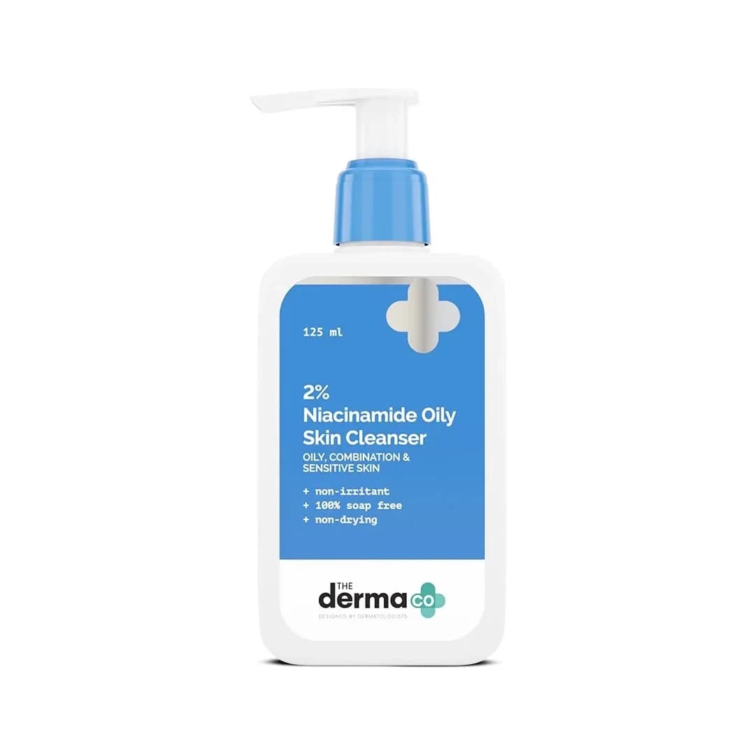 The Derma Co 2% Niacinamide Oily Skin Cleanser (125ml)