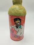 Handmade Bottle Craft With Light - Elvis Parsley - Unique Gift Item