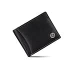 Hammonds Flycatcher RFID Protected Genuine Leather Black Wallet For Men ( HF 592 BLK)