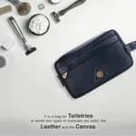Hammonds Flycatcher Genuine Leather Toiletry Bag