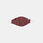Zivame Reusable 2 Layer Printed Knit Cotton Antiviral Face Mask (Pack of 2) For Women - Purple Pt