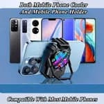 Mobile Phone Gaming Accessories  Mute Cooling Fan with Holder Cool Heat