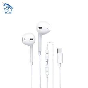 Elephu TuneZ 1010 Earphones| Type C| 3 button controller with MIC| Hi-Res audio| Deep Bass| Stereo sound