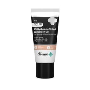 The Derma Co 1% Hyaluronic Tinted Sunscreen- 30g