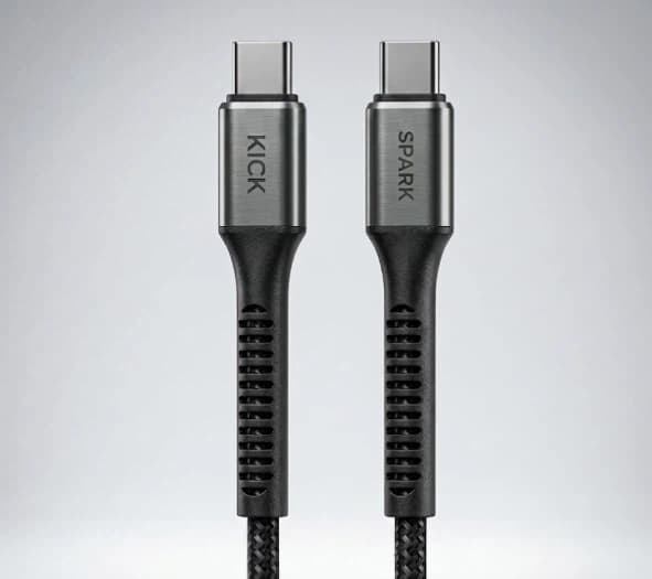 Kick Spark 100W USB-C to USB-C Cable
