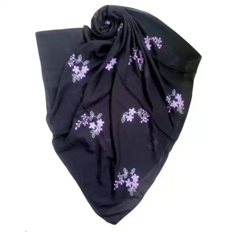 Embroidery shawls