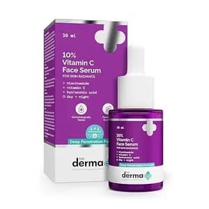 The Derma Co 10% Vitamin C Face Serum Niacinamide & Hyaluronic Acid 30 ml