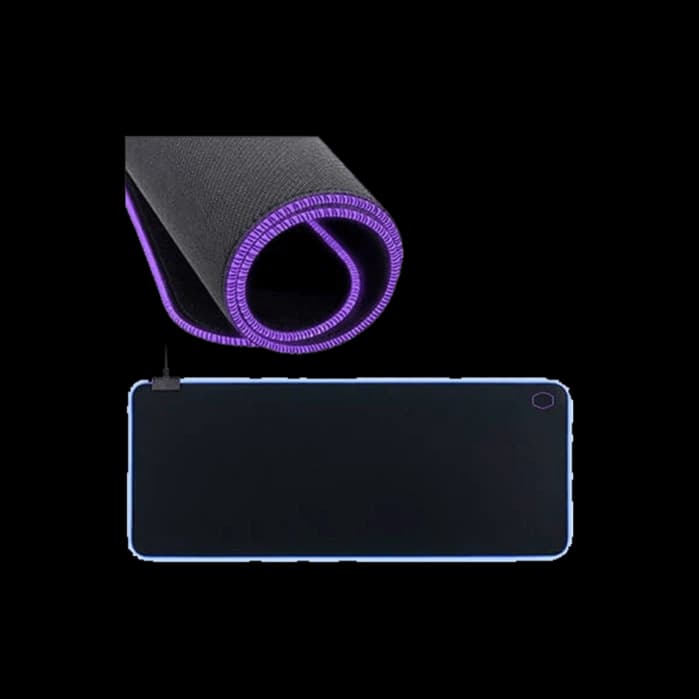 Cooler Master MasterAccessory MP750 XL Soft RGB Mouse Pad with Water Resistant Surface and Thick RGB Borders