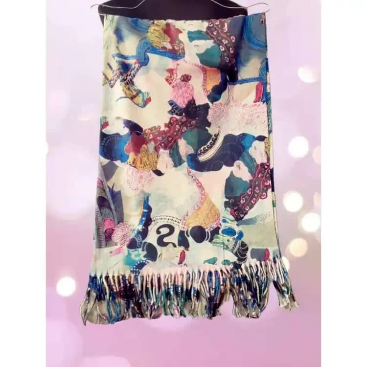Printed Woolen Shawls For Women