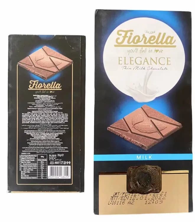 Fiorella Milk Chocolate 70G
